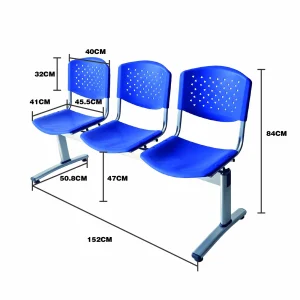 Banc trois places